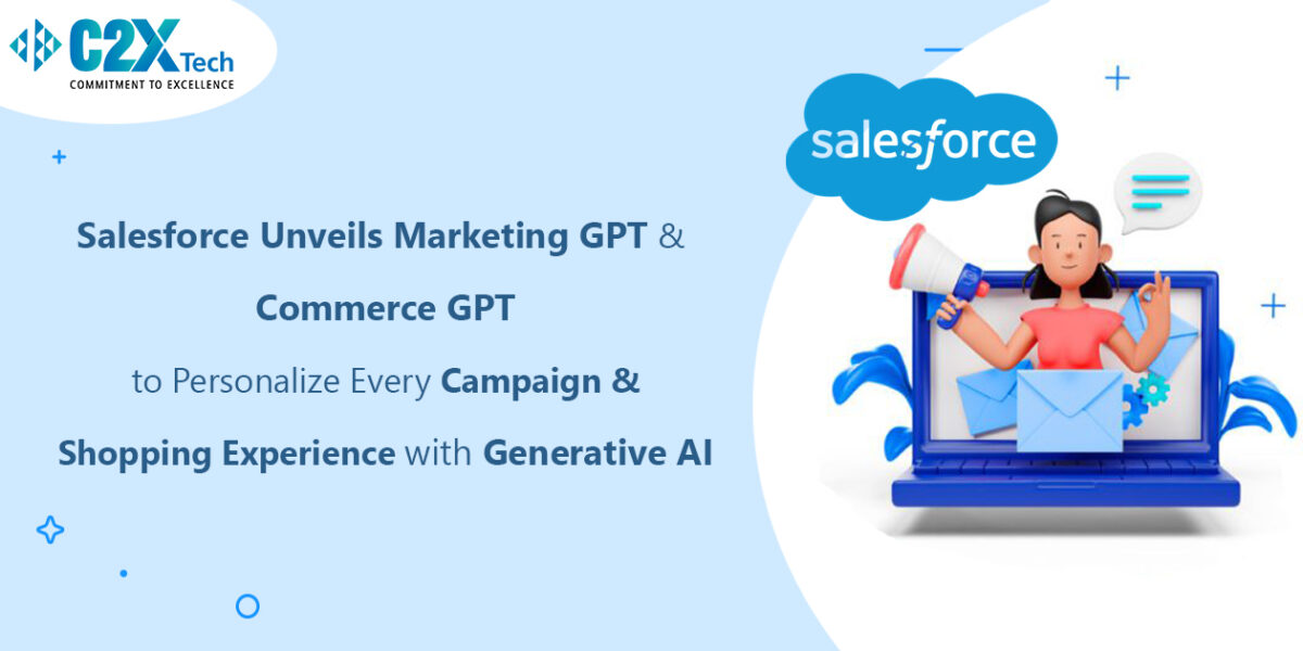 Salesforce Unveils Marketing GPT and Commerce GPT to Personalize Every Campaign and Shopping Experience with Generative AI